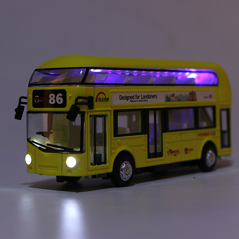 17CM Double Decker London Bus  - огляд і ціна Kids Toys London