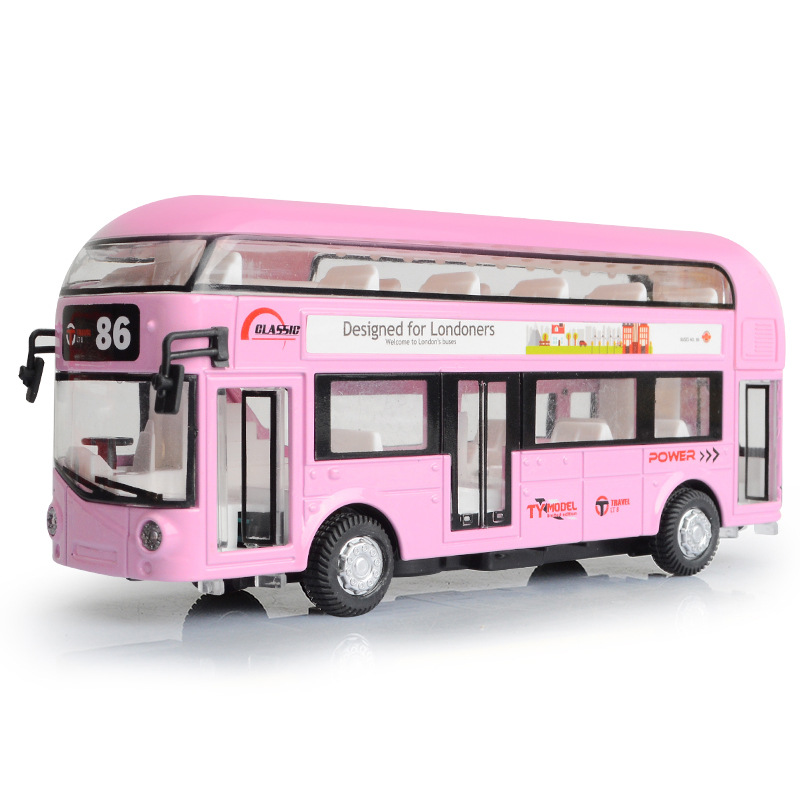 17CM Double Decker London Bus  - огляд і ціна Kids Toys London