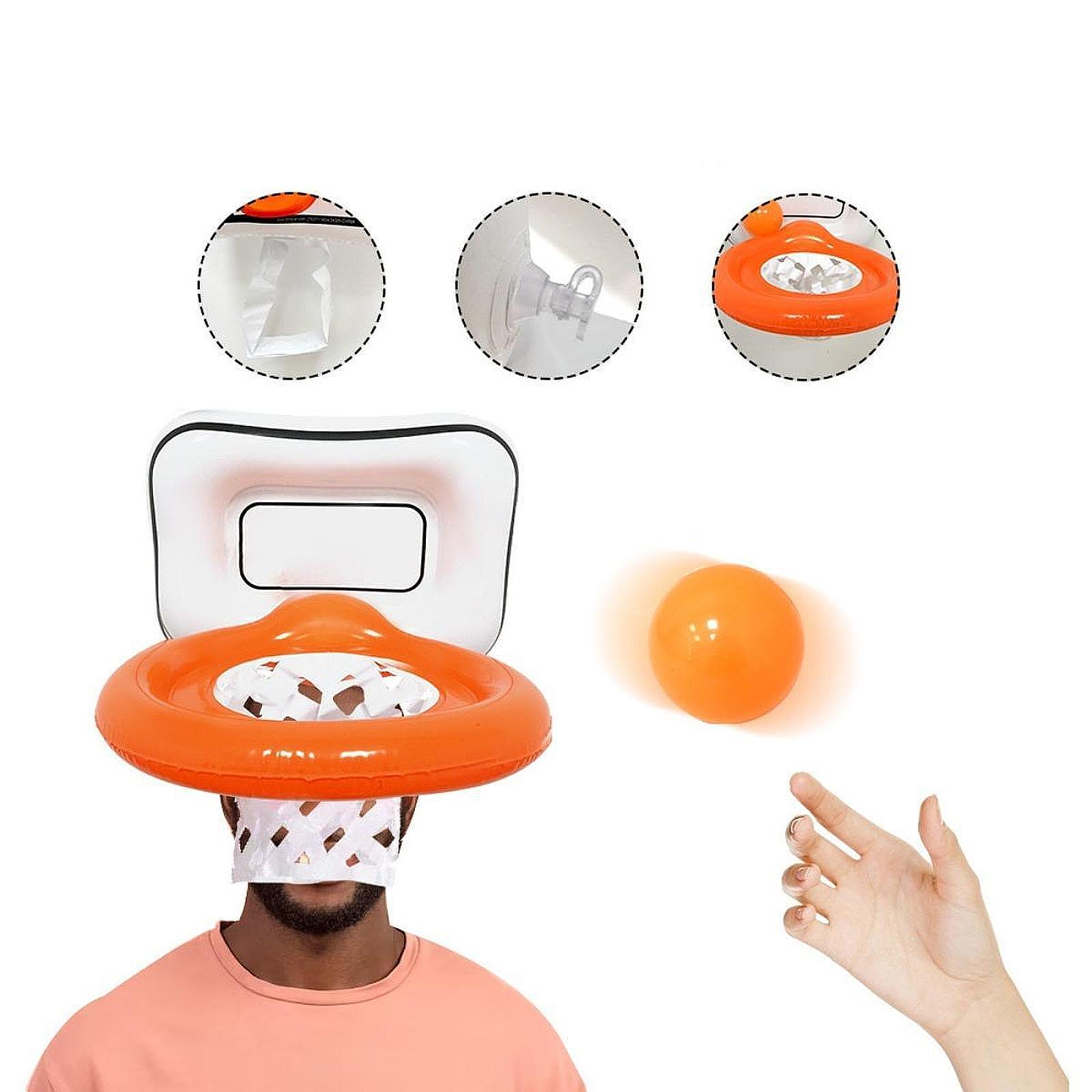Inflatable Headwear Basketball - огляд і ціна Basketball Hoop Kids Indoor