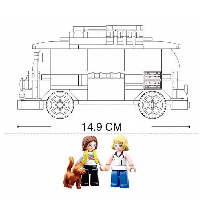 City Street Van Mini Friends C - огляд і ціна Kids Toys London