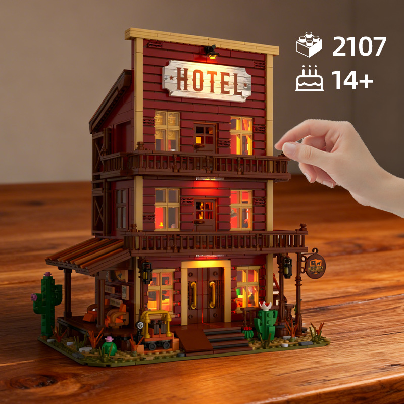 Western Hotel Cartoon Small Pa - огляд і ціна Kids Toys Exhibition