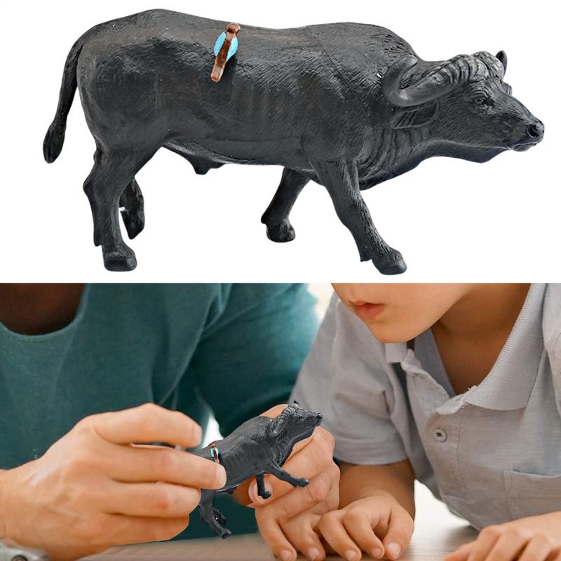 Cattle Farm Toy Bull Statue Fi - огляд і ціна Kids Toys Exhibition