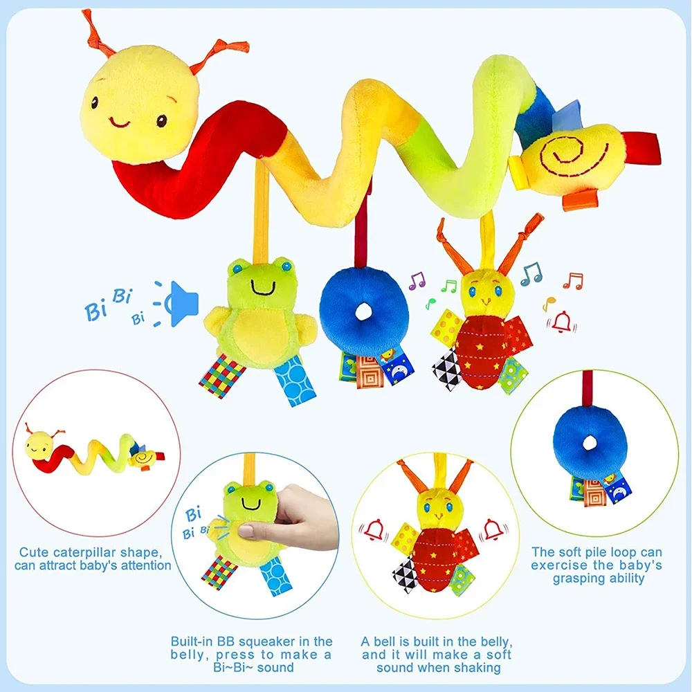 Spiral Stroller Toys Newborn P - огляд і ціна Kids Toys New Born