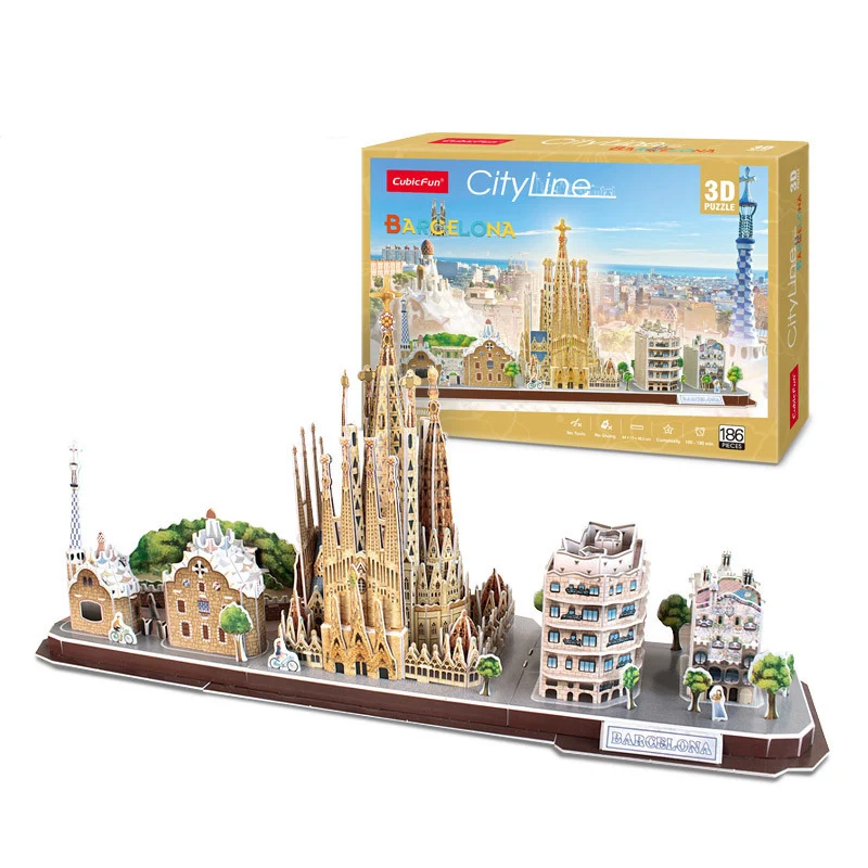 3D Puzzle Game DIY Toy Paper M - огляд і ціна Kids Toys London