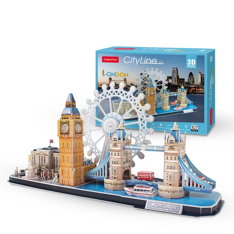 3D Puzzle Game DIY Toy Paper M - огляд і ціна Kids Toys London
