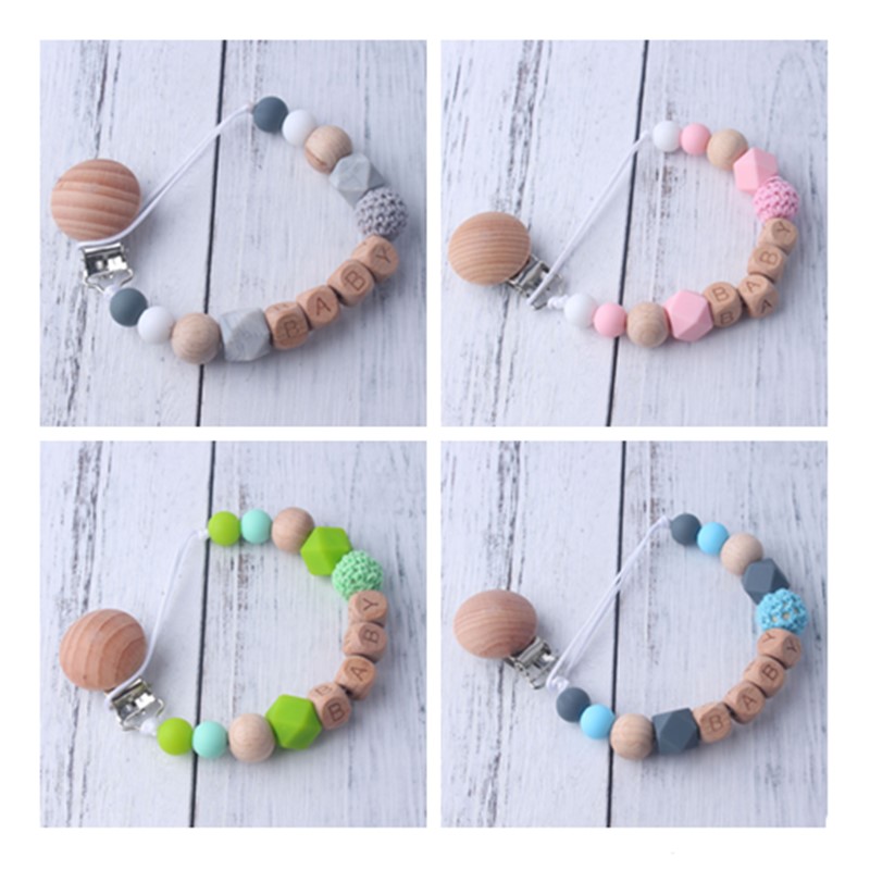 New Baby Pacifier Clips Person - огляд і ціна Kids Toys New Born