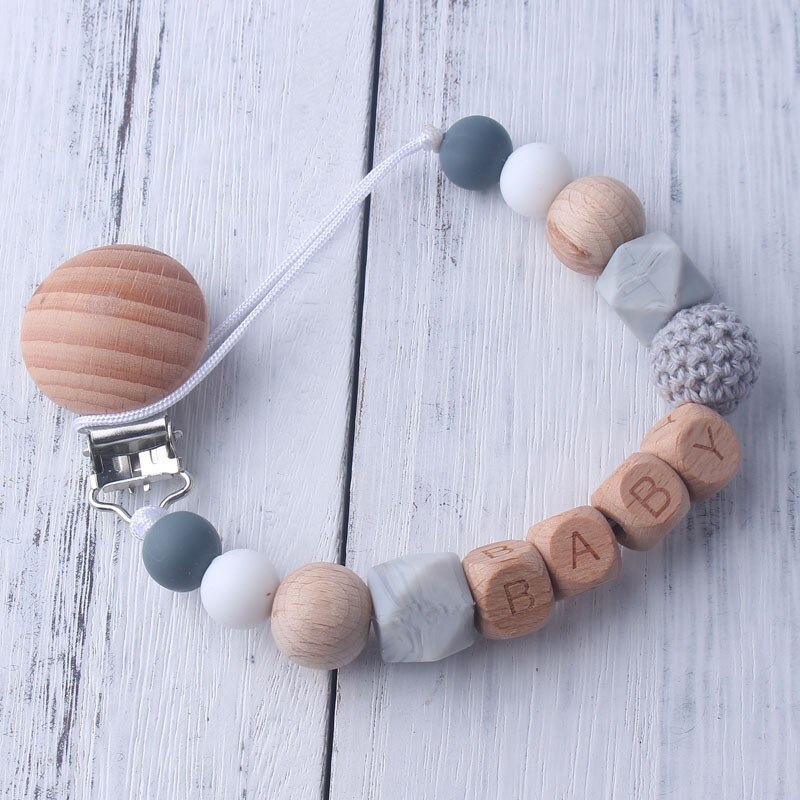 New Baby Pacifier Clips Person - огляд і ціна Kids Toys New Born