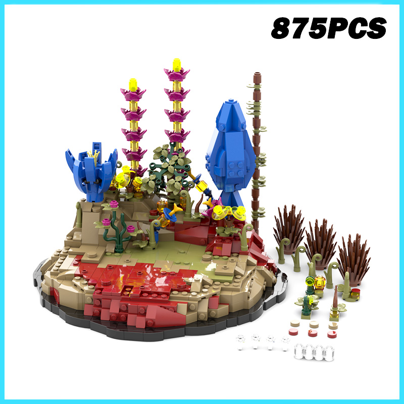 875PCS NEW MOC Exhibition Land - огляд і ціна Kids Toys Exhibition