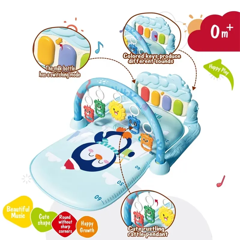 Baby Activity Gym Play Mat wit - огляд і ціна Kids Toys New Born