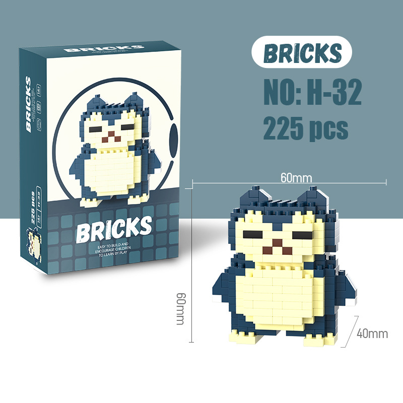 Pokemon Micro Building Blocks  - огляд і ціна Kids Toys Lego