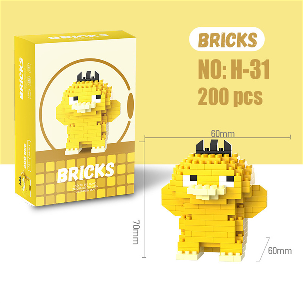 Pokemon Micro Building Blocks  - огляд і ціна Kids Toys Lego