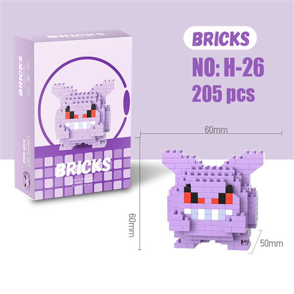 Pokemon Micro Building Blocks  - огляд і ціна Kids Toys Lego