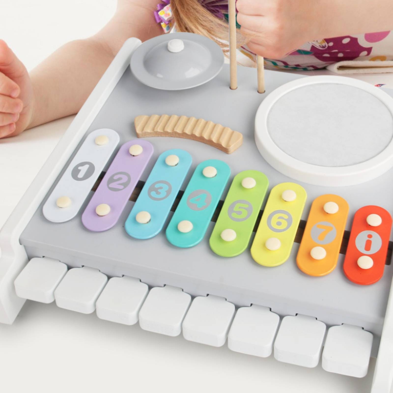 Piano Xylophone Drum Toy Inclu - огляд і ціна Kids Toys Xylophone