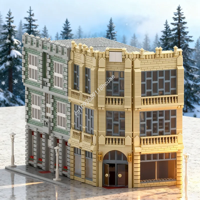 5046pcs MOC Department Store E - огляд і ціна Kids Toys Exhibition