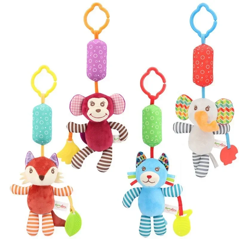 Baby Crib Hanging Rattles Toys - огляд і ціна Kids Toys New Born