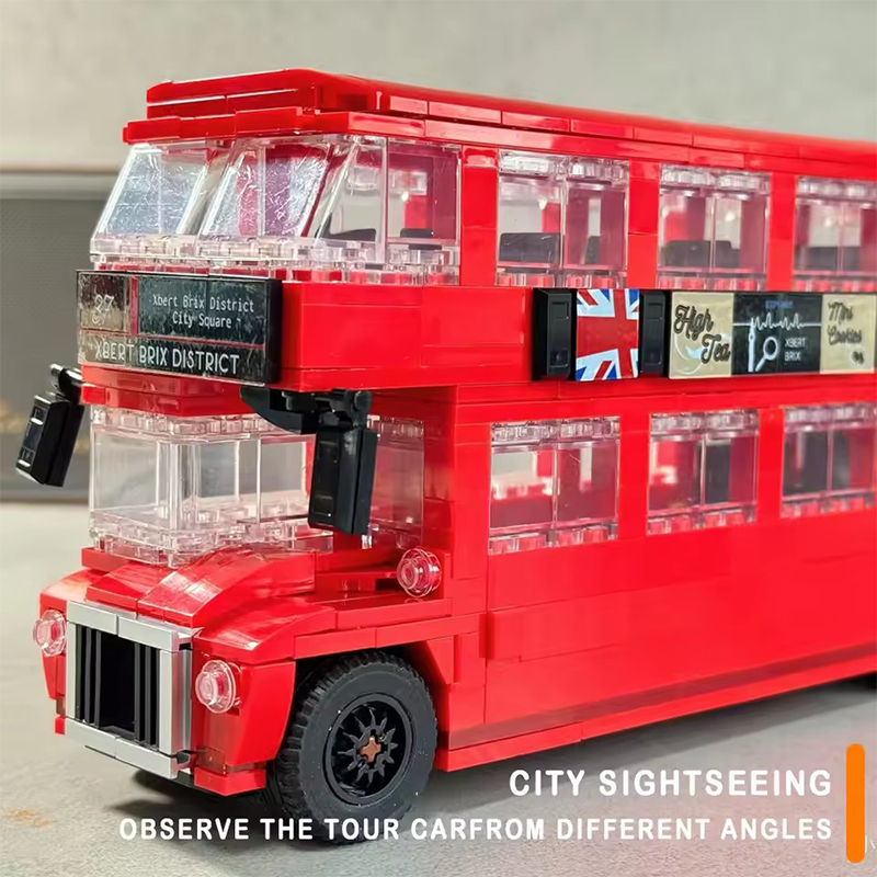 745PCS London Bus Model Bricks - огляд і ціна Kids Toys London