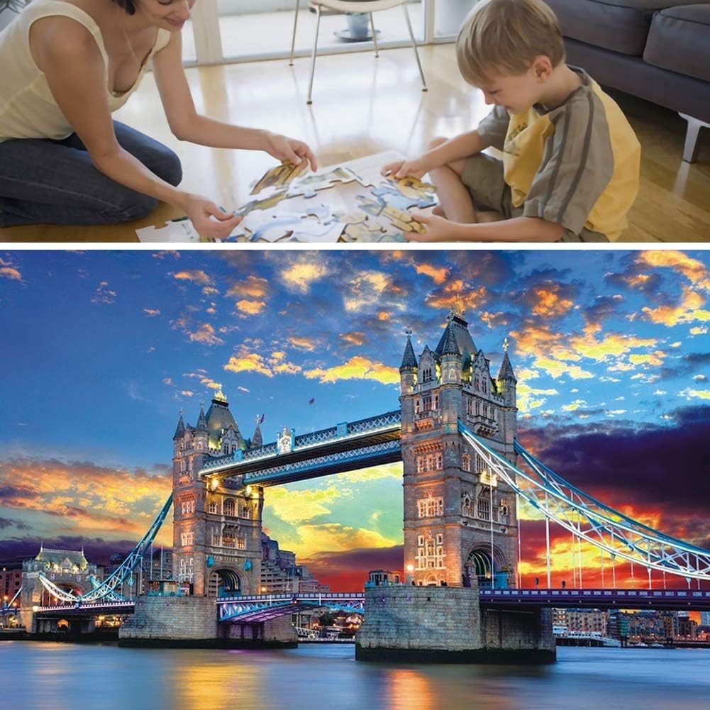 1000 Piece Famous Scenery Jigs - огляд і ціна Kids Toys London