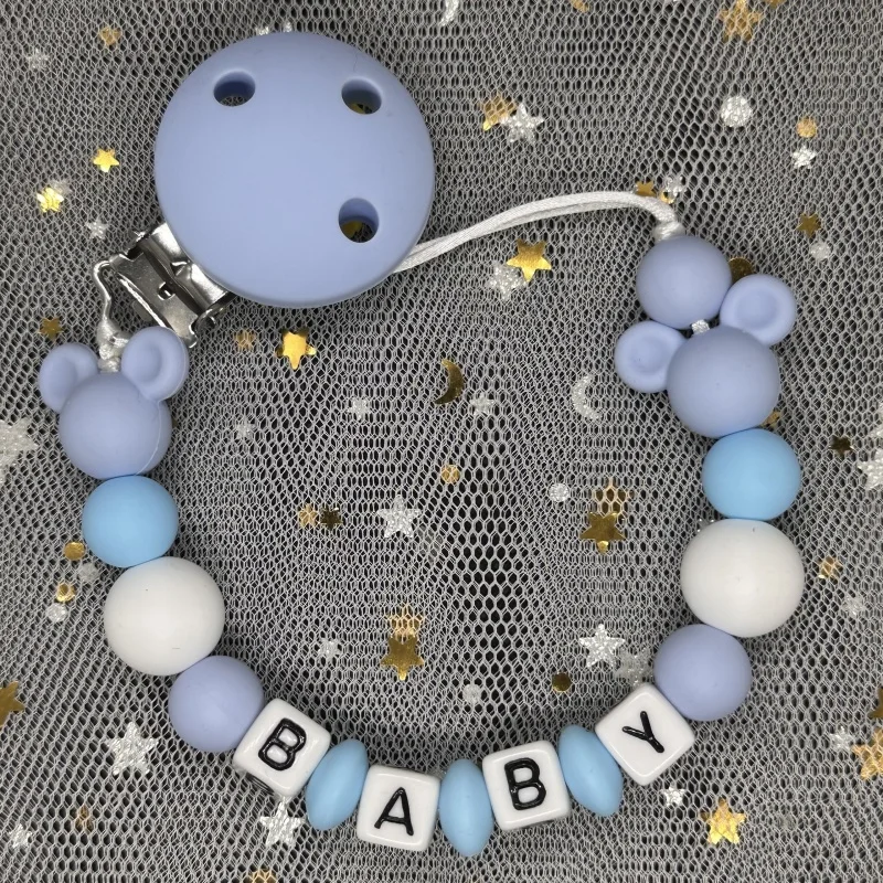Baby Pacifier Clip Personalise - огляд і ціна Kids Toys New Born