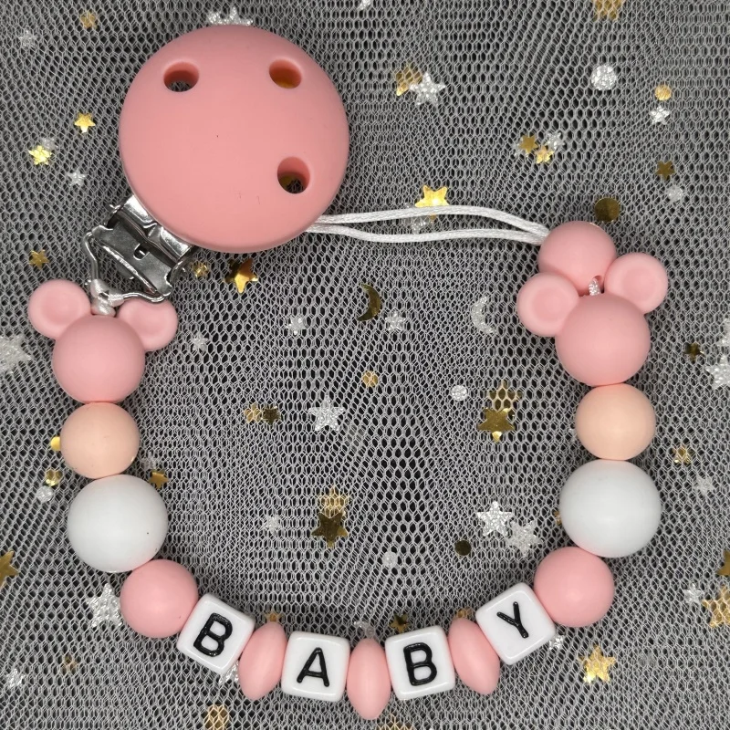 Baby Pacifier Clip Personalise - огляд і ціна Kids Toys New Born