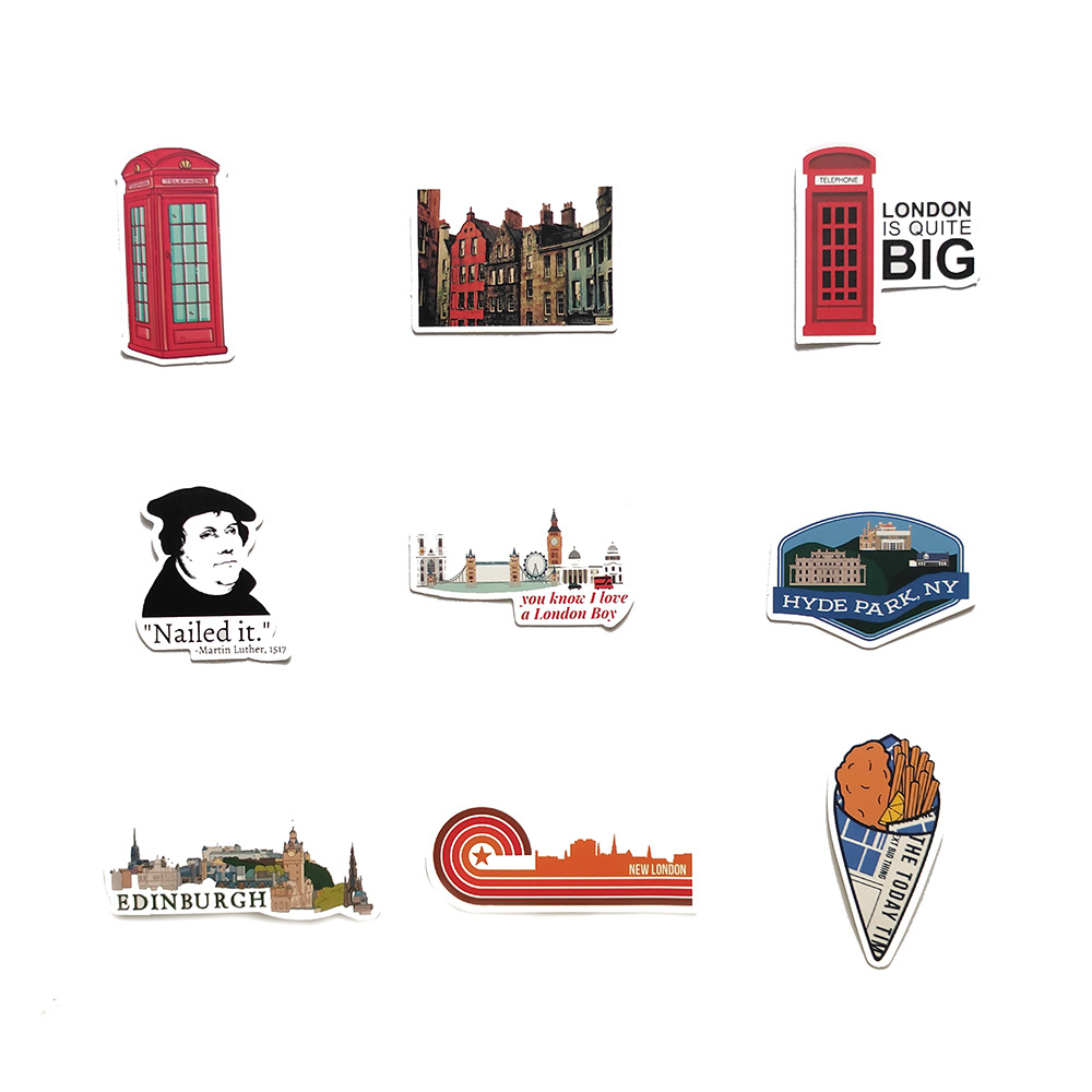 50pcs London England Stickers  - огляд і ціна Kids Toys London