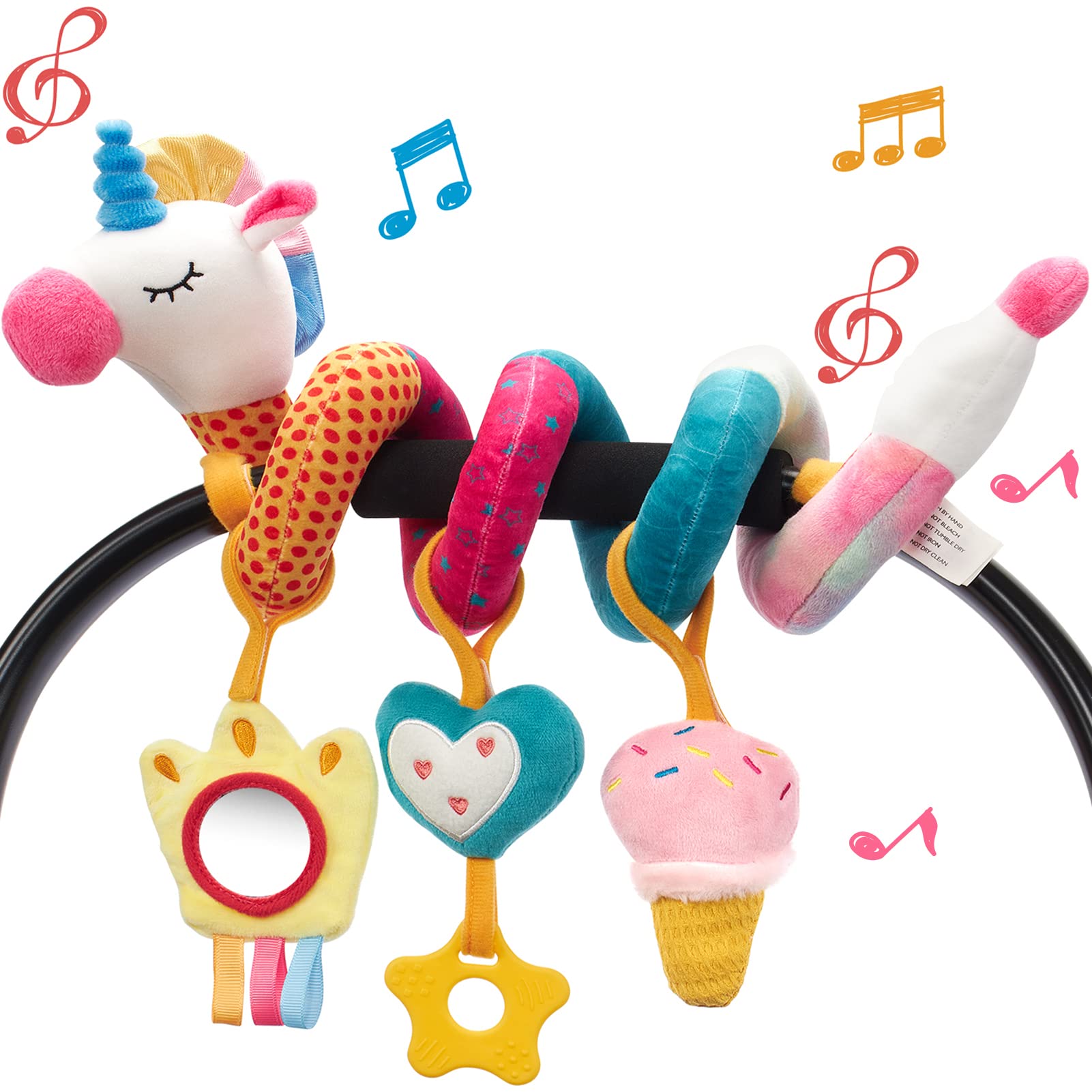 Car Seat Toys for Babies Rattl - огляд і ціна Kids Toys New Born