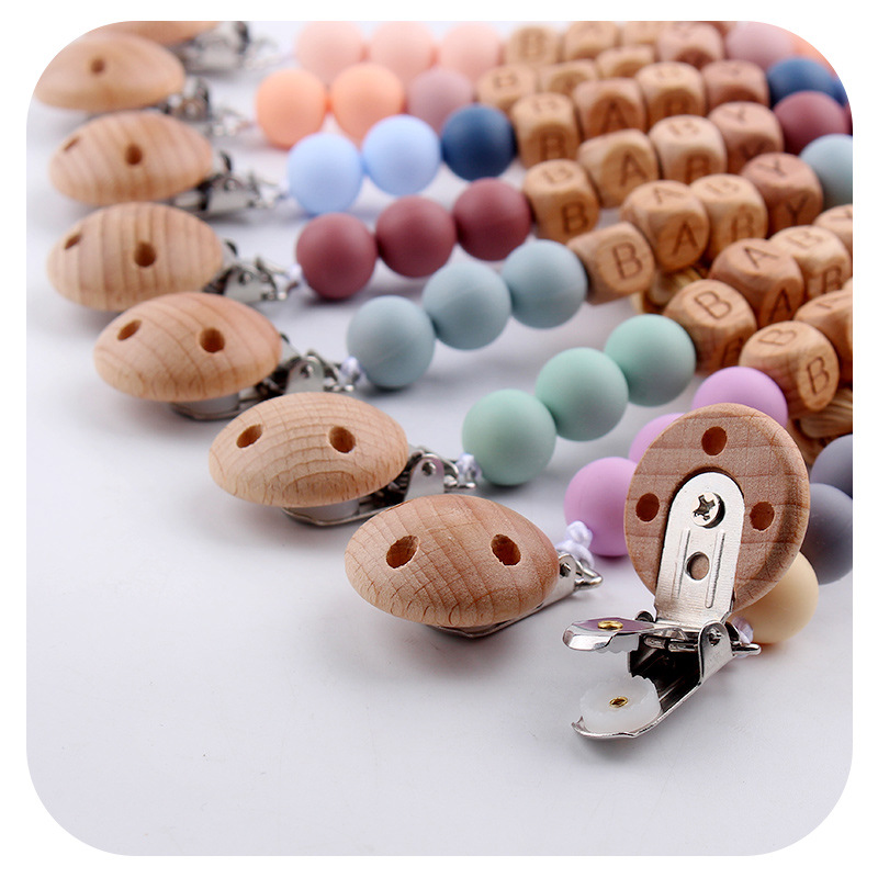 New Baby Pacifier Clips Person - огляд і ціна Kids Toys New Born
