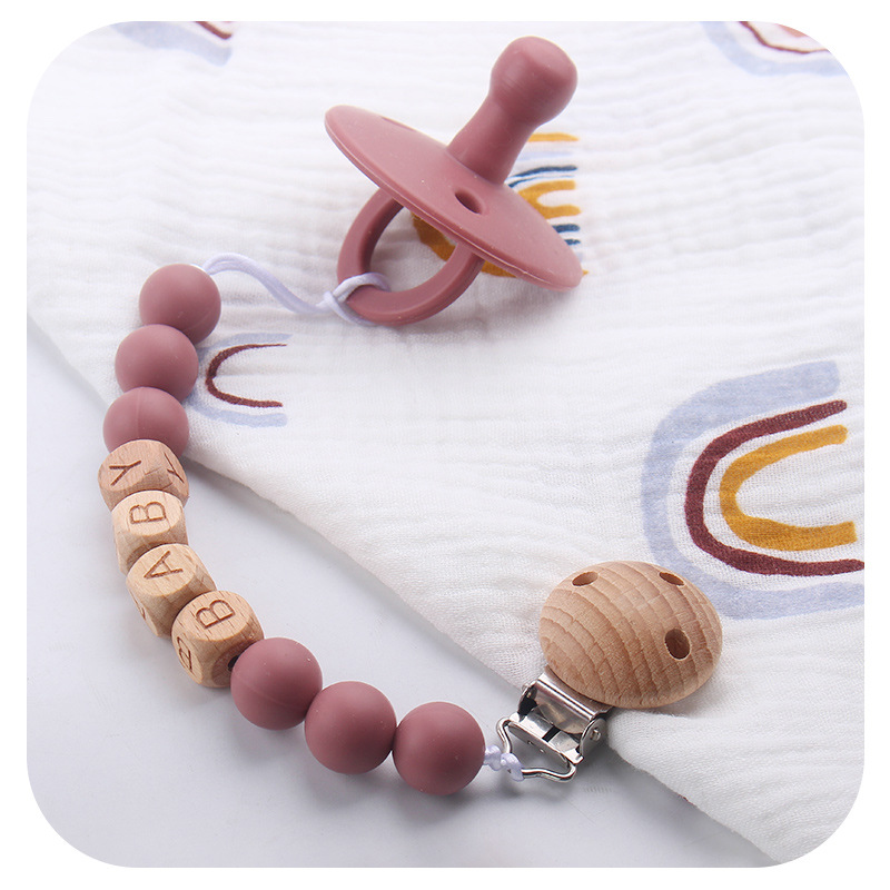 New Baby Pacifier Clips Person - огляд і ціна Kids Toys New Born
